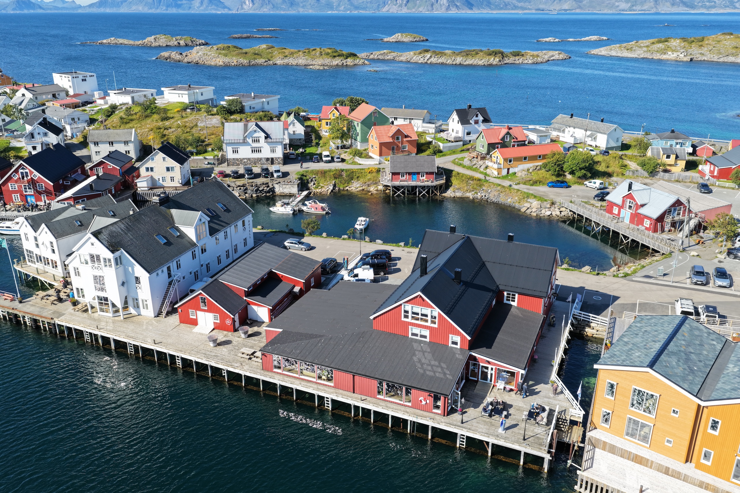 Top view of Galleri Lofoten